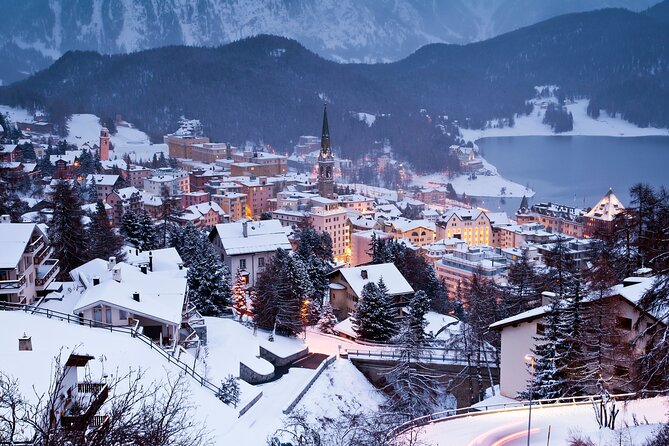 Traslado de lujo privado (SKI) Zurich a St. Moritz