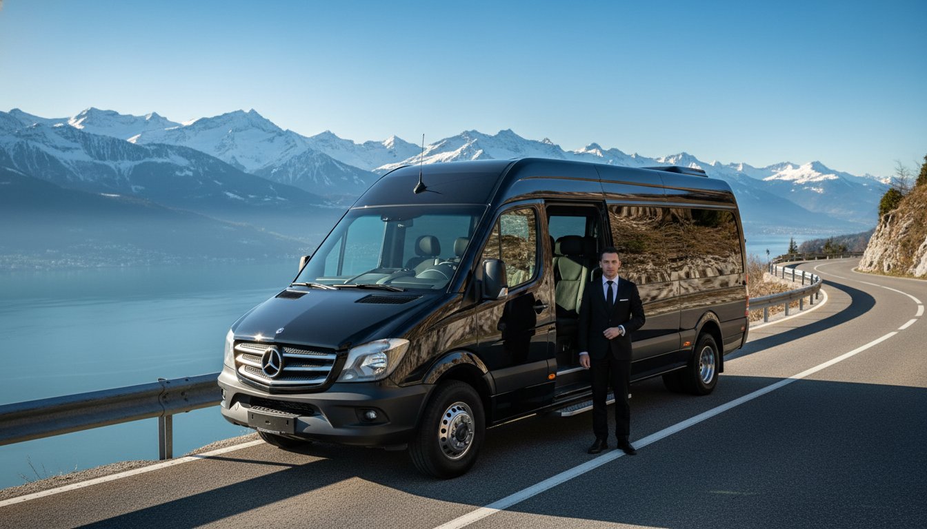 Minibus Hire with Driver in Zurich: Premium Executive Group Travel in Switzerland