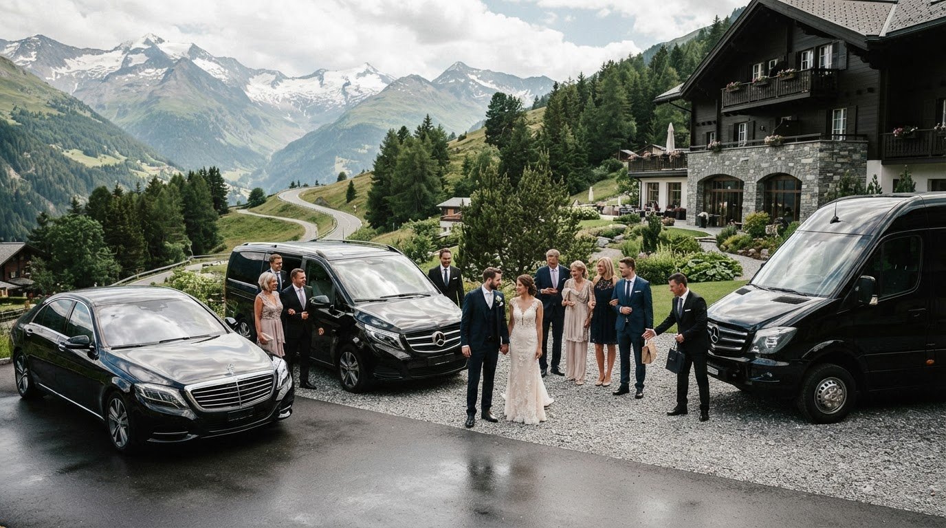 Luxury Wedding Guest Transportation in Switzerland: The 2026 Buying Guide