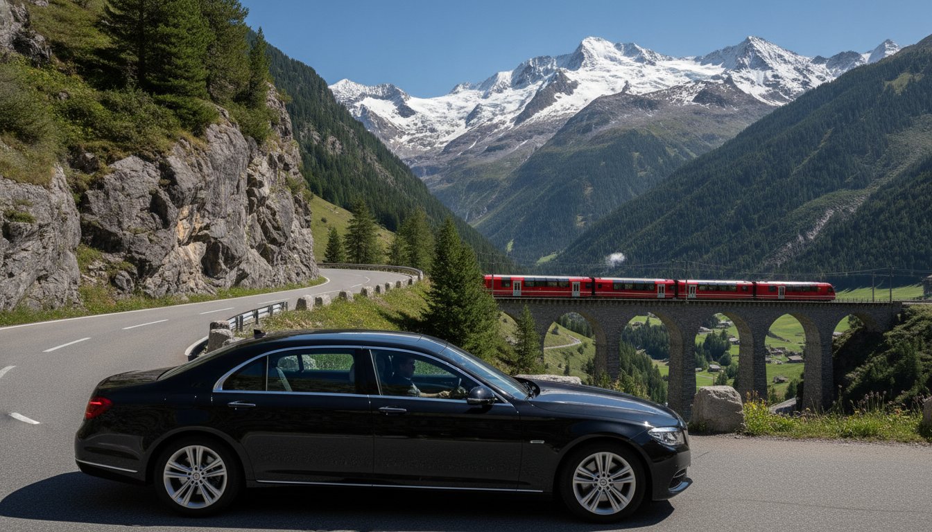 Private Driver vs. First Class Train in Switzerland: The 2026 Luxury Travel Guide