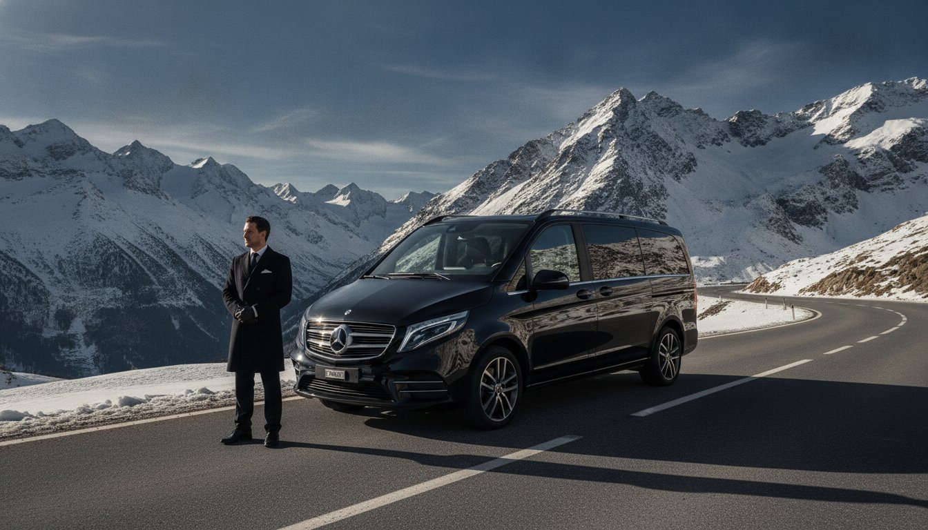 Mercedes V-Class Ski Transfer Geneva: The 2026 Executive Guide
